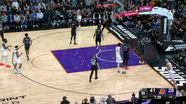 布克vs篮网集锦 全场砍下34+12大号两双难救主