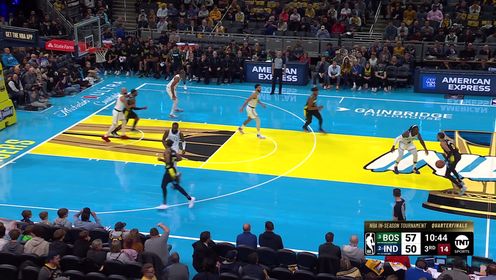 《TOP时刻》5日NBA最佳镜头 哈利伯顿双变向三分手起刀落