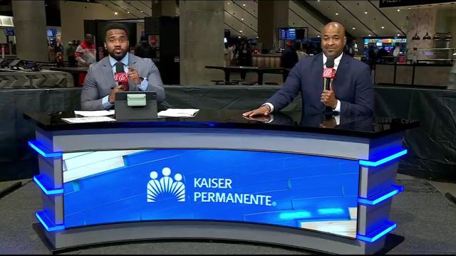 NBA常规赛：凯尔特人vs老鹰英文原声全场回放