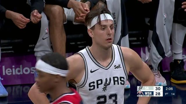 马刺vs奇才第1节中文解说回放