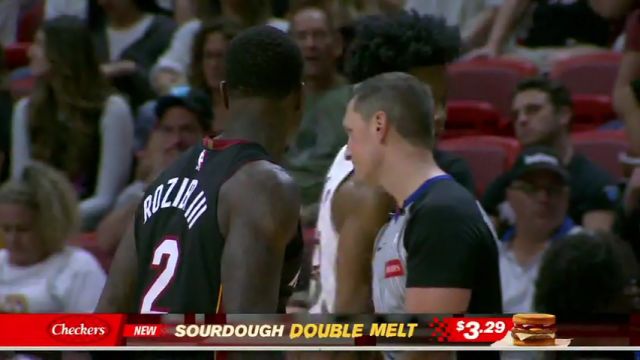 NBA常规赛：骑士vs热火第2节英文原声回放