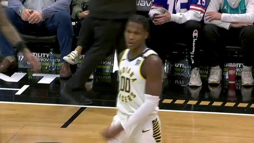 《NBA全场集锦》【回放】步行者vs黄蜂第3节英文原声回放