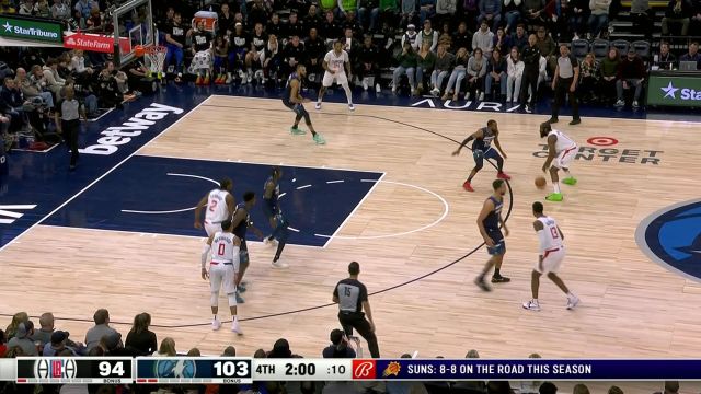 悬念回来了！快船最后三分钟打出8-0小高潮