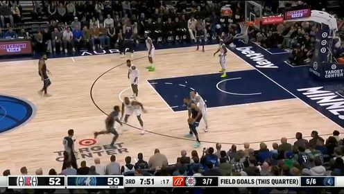 《NBA全场集锦》【回放】快船vs森林狼皓篮球二路解说全场回放