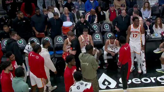 NBA常规赛：勇士vs老鹰第4节中文解说回放