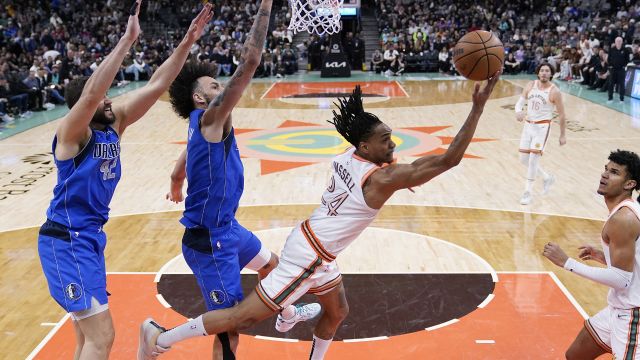 独行侠vs马刺五佳球 东契奇长传助飞小琼斯 瓦塞尔滞空拉杆命中高难神仙球