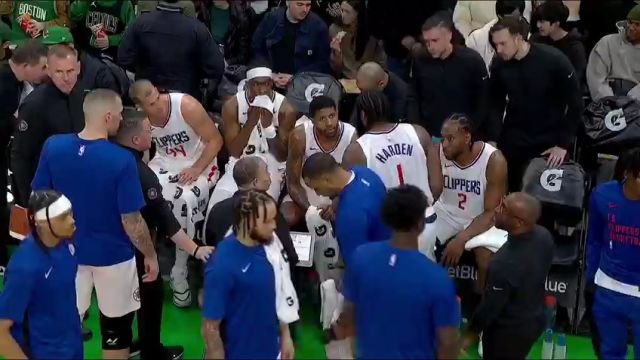 快船vs凯尔特人第3节英文原声回放