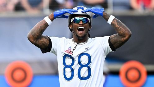 全景NFL_2023赛季NFL职业碗明星腰旗对抗赛_【集锦】快乐第一!腰旗对抗赛国联守下最后的攻击击败美联_高清1080P在线观看平台_腾讯视频