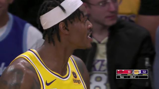 NBA常规赛：公牛vs湖人英文原声全场回放