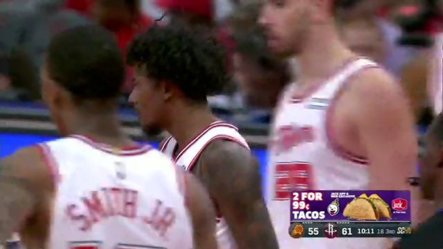 NBA常规赛：太阳vs火箭第3节中文解说回放