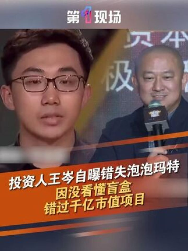 投资人王岑自曝错失泡泡玛特，因没看懂盲盒，痛失千亿市值。9年前，泡泡玛特创始人王宁参加创投节目，获其一亿元意向资金。_高清1080P在线观看 ...