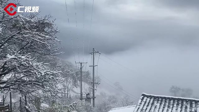 C视频 | 攀枝花迎来2024年第一场雪