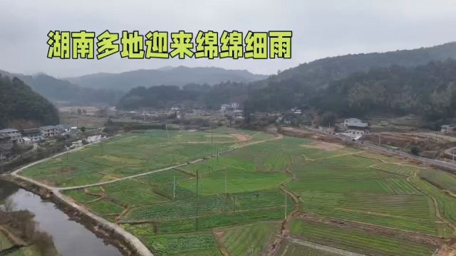 冬春之交,雨雪湖南春意浓新季节,新气象,湖南美如画