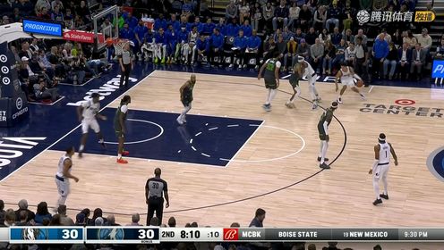 《NBA全场集锦》NBA常规赛：独行侠vs森林狼中文解说全场回放