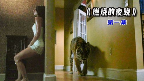 《燃烧的夜晚》第一集丨太可怕了，女孩竟和一只老虎共处一室