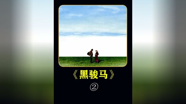 国产史诗电影《黑骏马》:错过了就不再拥有#历史 #影视解说 #驯鹰师 #蒙古