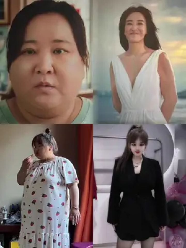 你只活一次,对吗!#贾玲 #我减过肥所以更佩服贾玲 #减肥前后对比图