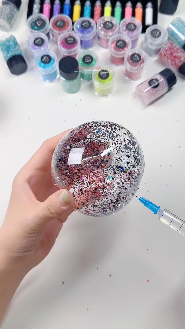 纳米胶带 解压捏捏乐 闪粉 创意手工diy