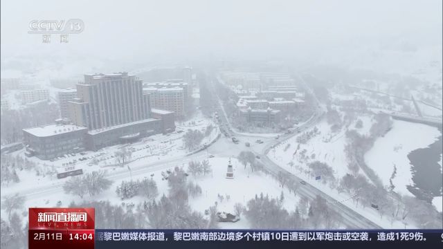 中央气象台 今明两天新疆阿勒泰等地有强降雪