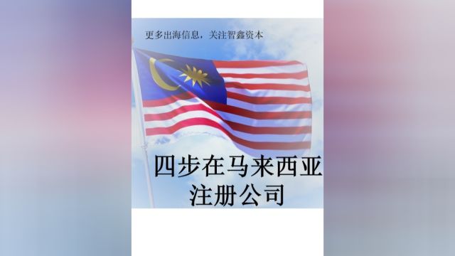 别让复杂流程阻碍您的梦想!仅需四个简单步骤,立即在马来西亚设立公司!#企业出海#马来西亚#东南亚