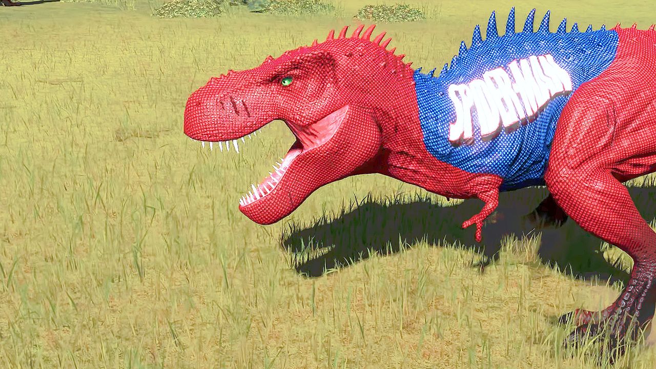 勇士特暴龙,荆棘甲龙,霸王龙 ~ 侏罗纪世界进化