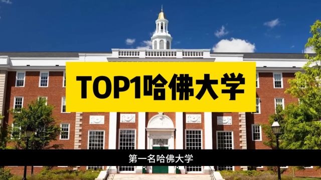 全世界最有钱的5所大学!第一名学生捐款15900亿,你都知道哪几个?