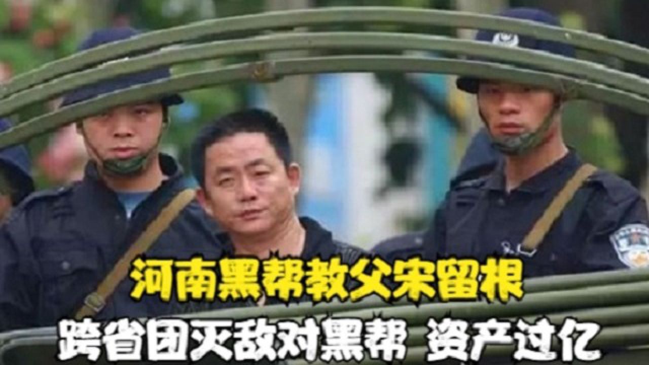 河南黑帮教父宋留根,跨省团灭敌对黑帮,在90年代就资产过亿