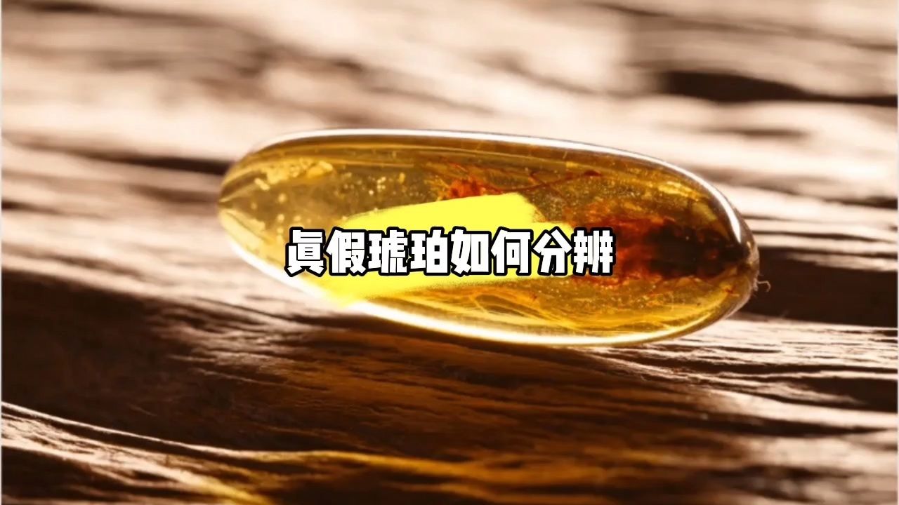 怎么辨别真假琥珀图片