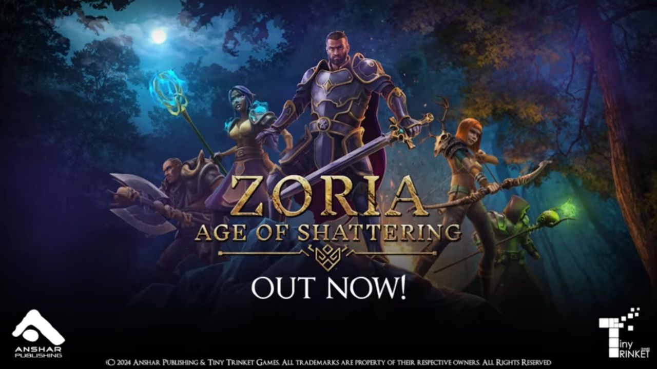 《佐瑞亚:碎裂纪元/zoria: age of shattering》游戏宣传视频