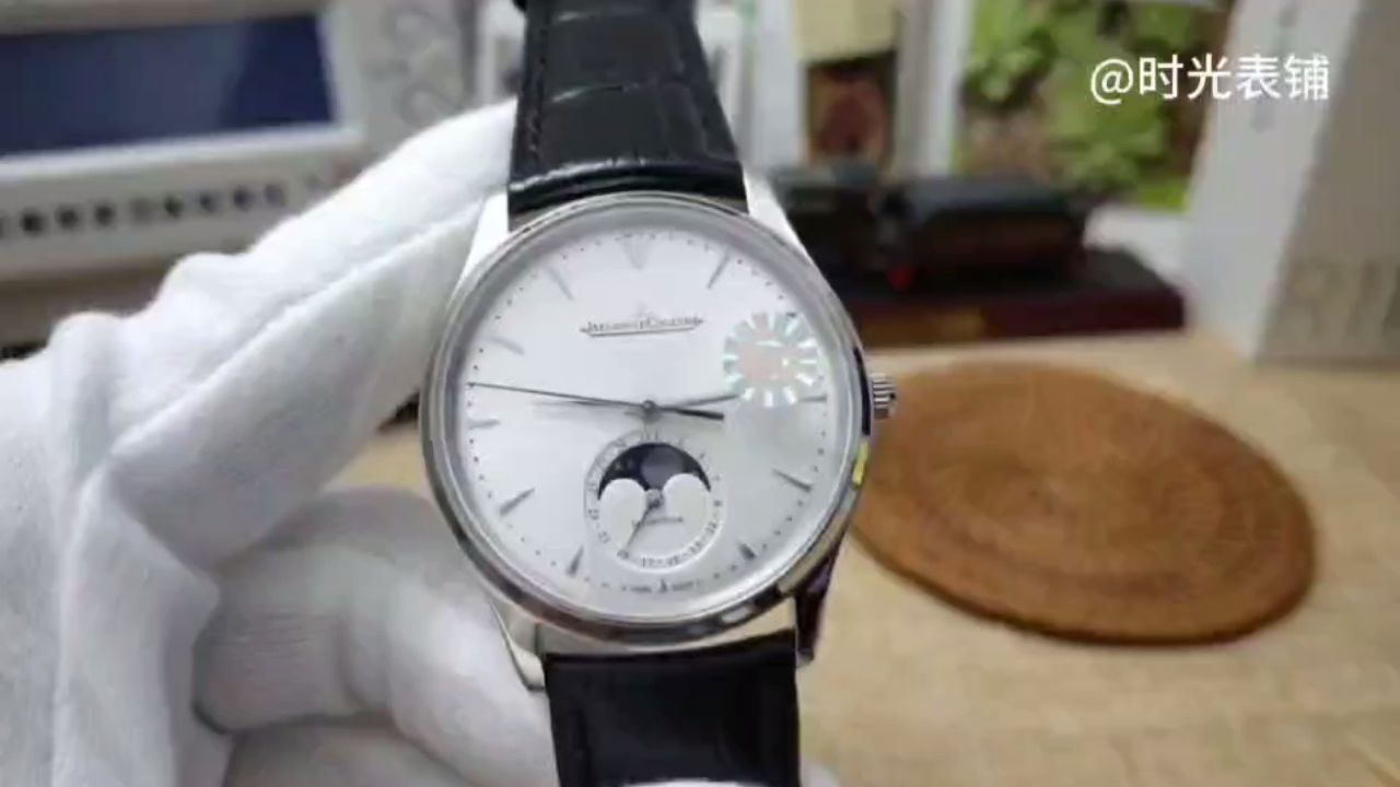 讲解测评 积家月相大师系列机械手表使用说明 怎么调时间日历月相上