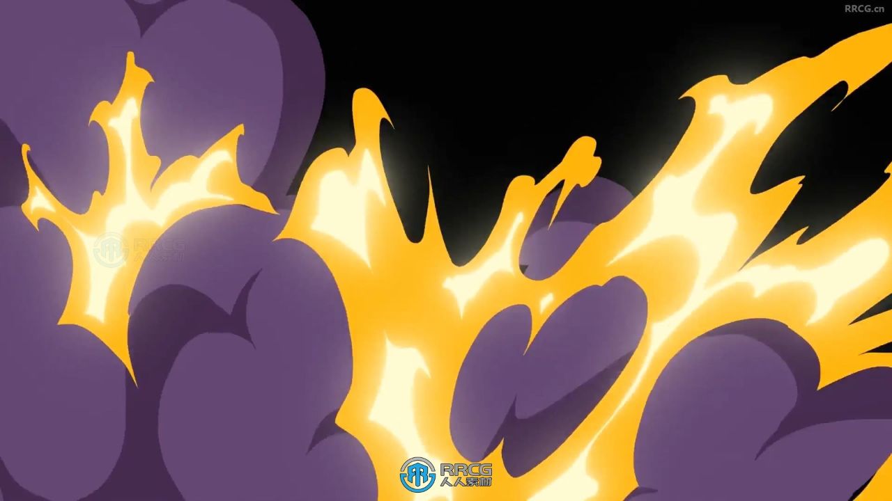 卡通爆炸片头logo演绎动画ae模板 rrcg