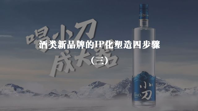 酒类新品牌的IP化塑造四步骤(三)