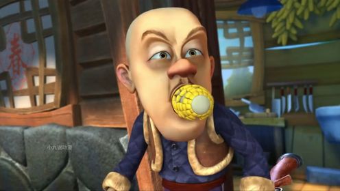 《熊出没》中5个不能模仿的动作,最后一个一般人都做不到