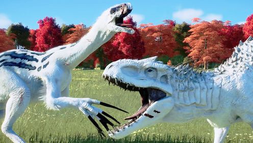 恐龙争霸镰刀龙vs腕龙图片