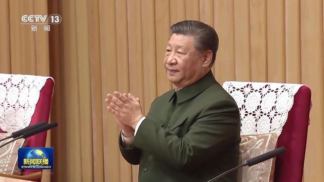 中央军委举行晋升上将军衔仪式 习近平颁发命令状并向晋衔的军官表示祝贺