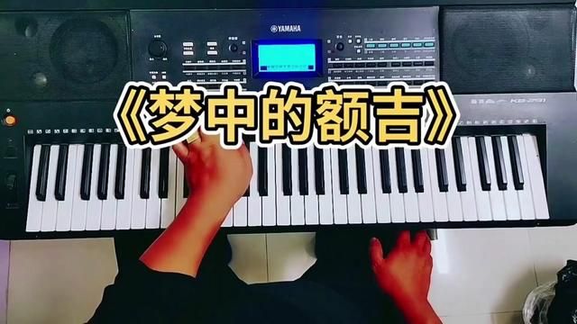 梦中的额吉电子琴演奏#爱音乐爱生活 #乐器演奏 #弹个音符给你听 #前奏一响拾起多少人的回忆