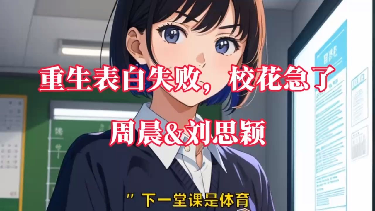 校园逆袭文&《重生表白失败,校花急了》周晨刘思颖小说阅读