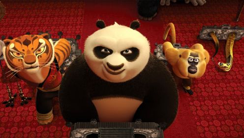 一口气唱完《功夫熊猫2》，沈王爷大战五侠，揭开阿宝身世之谜！