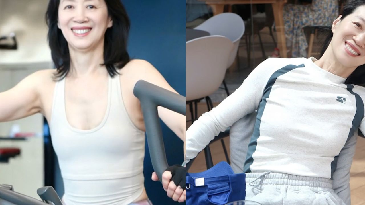 63岁阿姨健身8年身材似少女,退休后经常泡在健身房,气质太惊艳