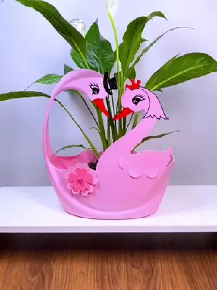 学会有点兴趣爱好#变废为宝 #自制花盆 #手工 #旧物改造 #手工花盆