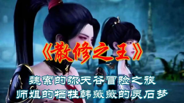 《散修之王》魏索的弥天谷冒险之旅!师姐的牺牲韩薇薇的灵石梦,