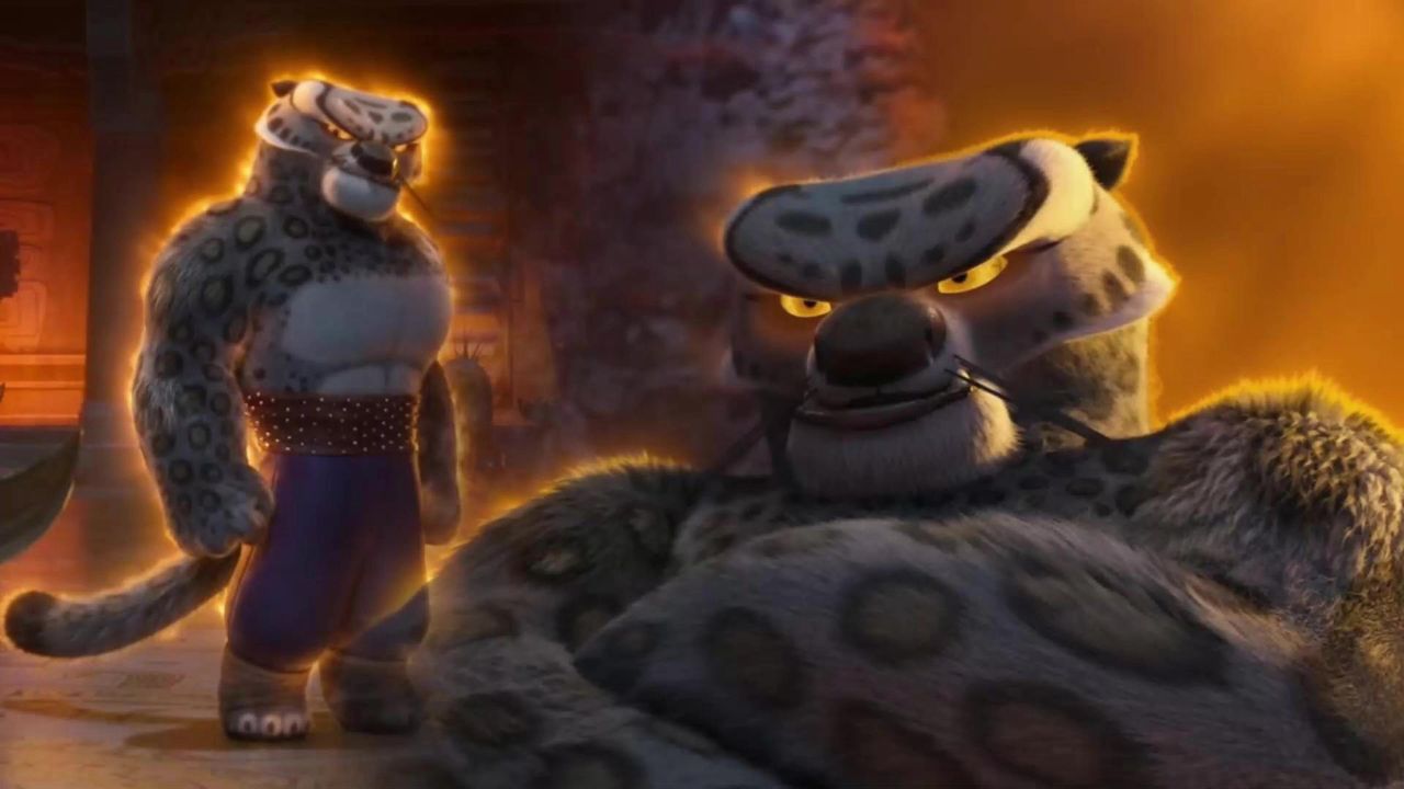 功夫熊猫4:来自残豹的压迫感,就算天王老子来我的功夫也不传!