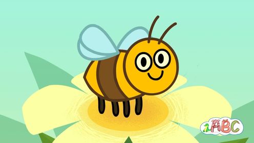 唱学动物字母歌-Bb-bee蜜蜂