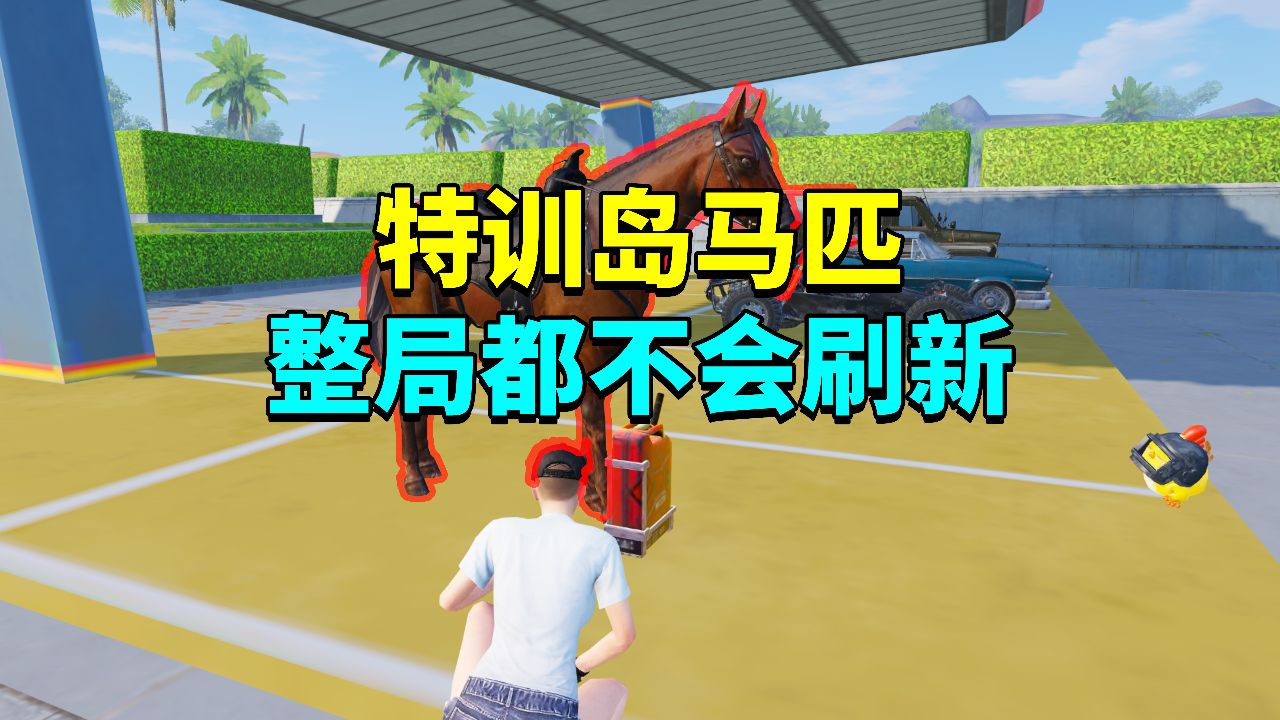 把特训岛的马匹藏起来不会刷
