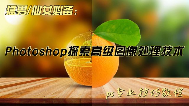 Photoshop探索高级图像处理技术 ps专业技巧教程