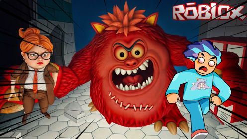 Roblox学校大逃生：红色怪物要吃了我！学校地下居然还有秘密！