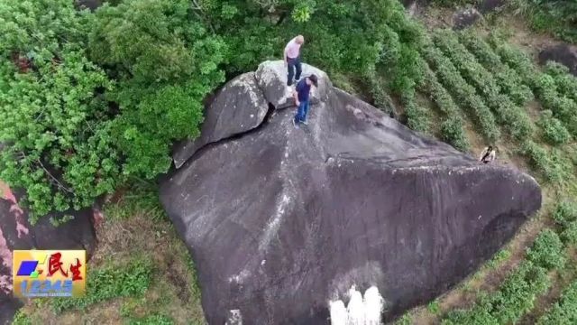 神奇!你知道为什么吗?阳西东水山这块大石头发出的声音如铜钟