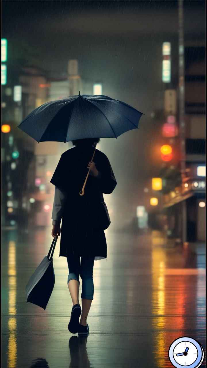 原创歌曲3《一个城市的一个人》雨落的声音,风吹的声音,洒落在雨伞中