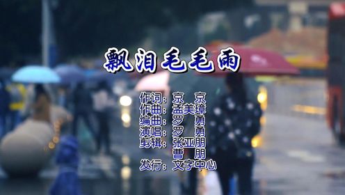 思念母亲的原创歌曲《飘泪毛毛雨》MV样片发布（作词京京）