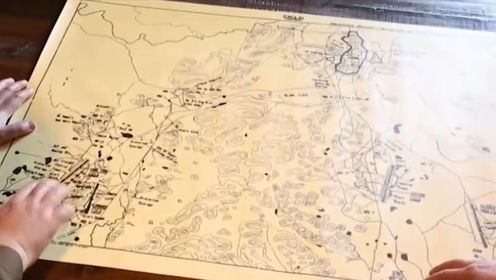 整个战区的地图，机场所有的方位和分布图，地点明确
